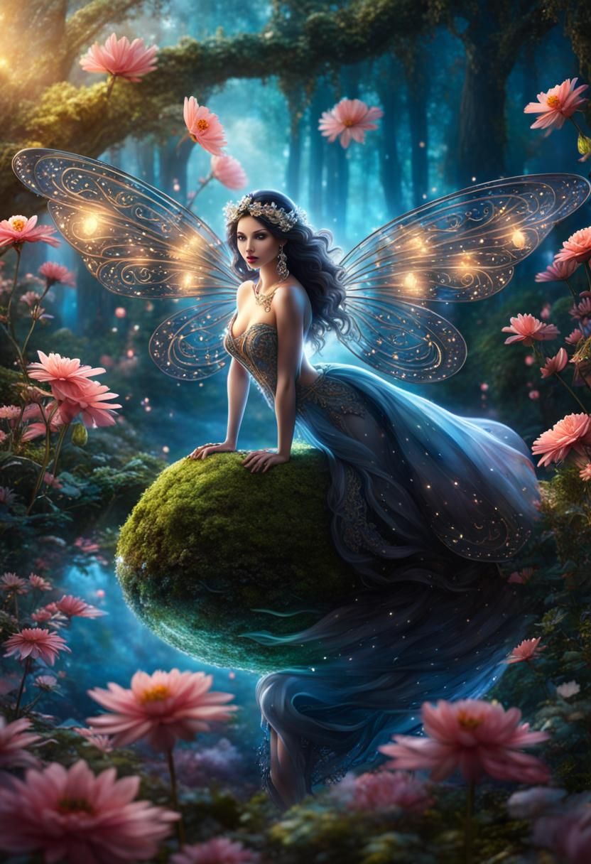 Fairy Queen - AI Generated Artwork - NightCafe Creator