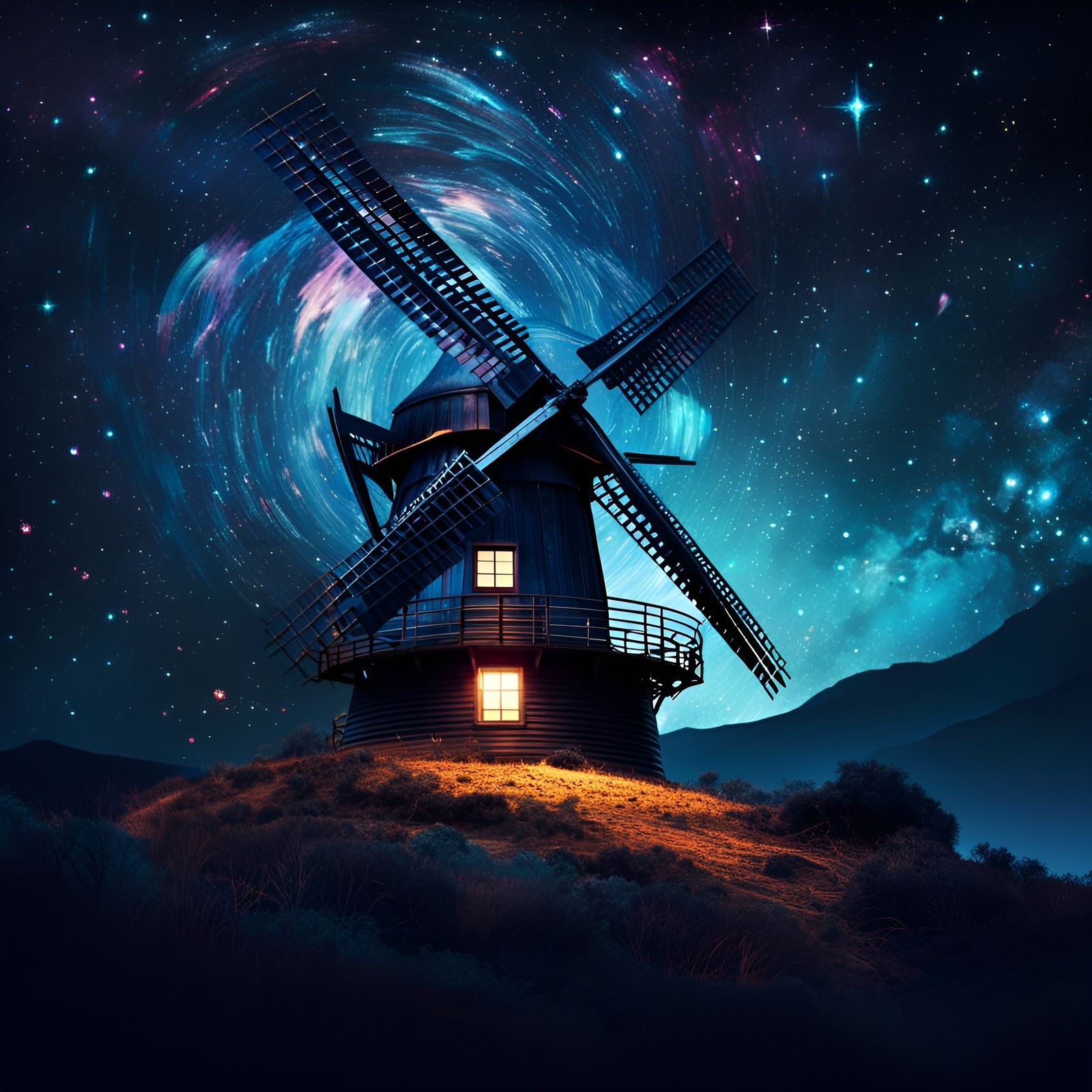 Starry windmill false