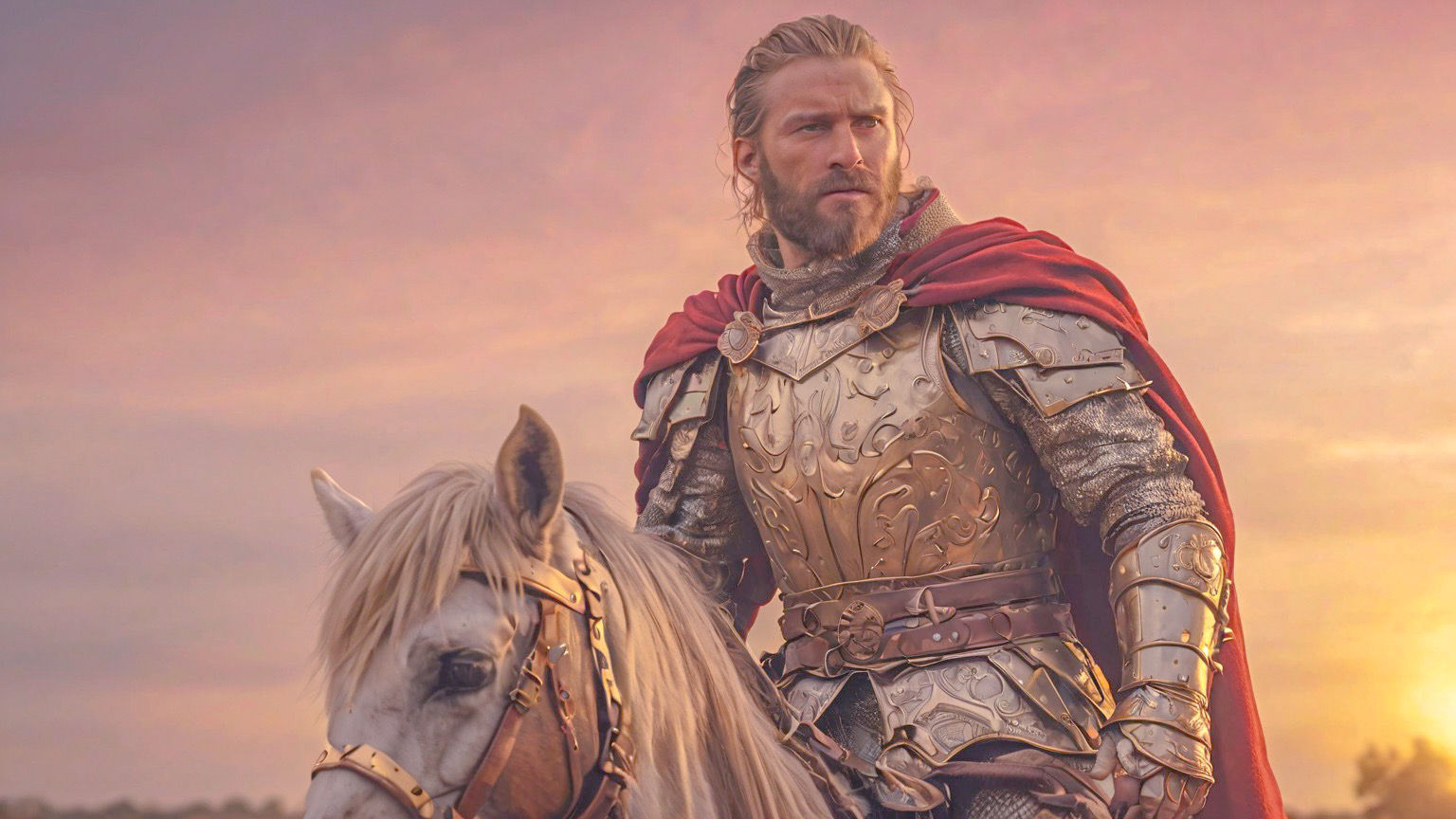 Richard the Lionheart on His Horse