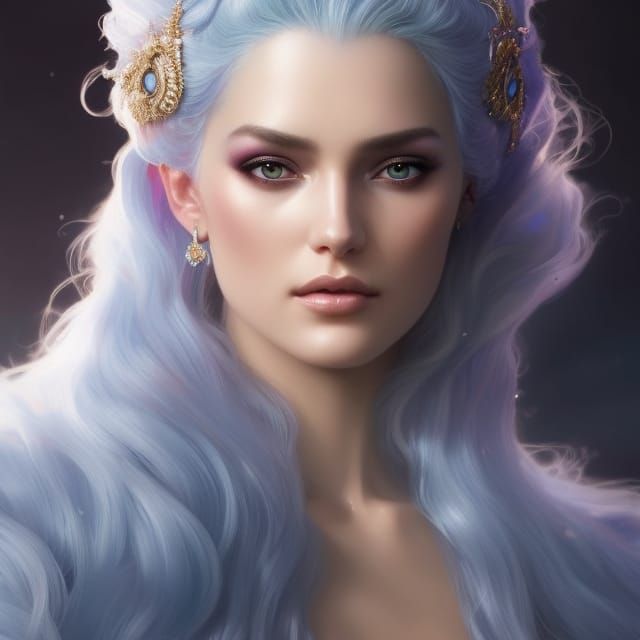 Lady Argent - AI Generated Artwork - NightCafe Creator