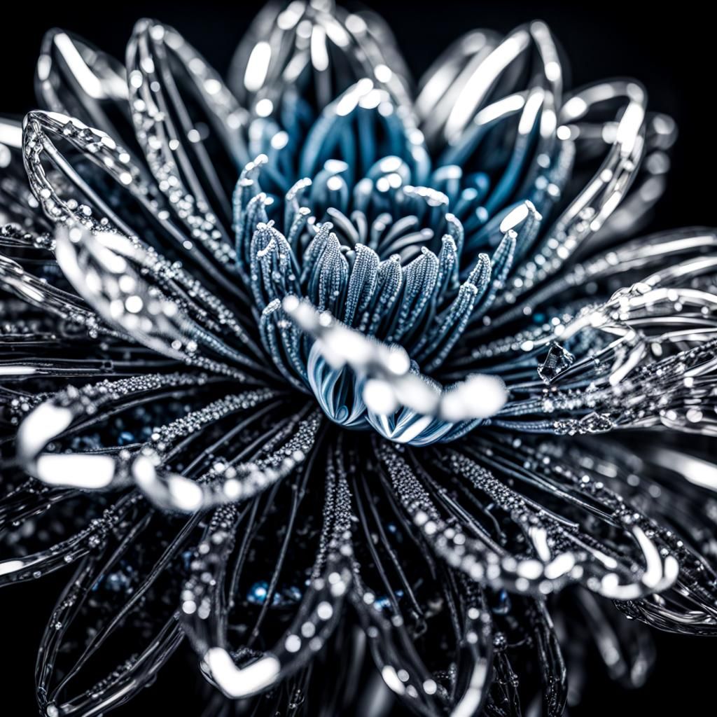 crystal flower