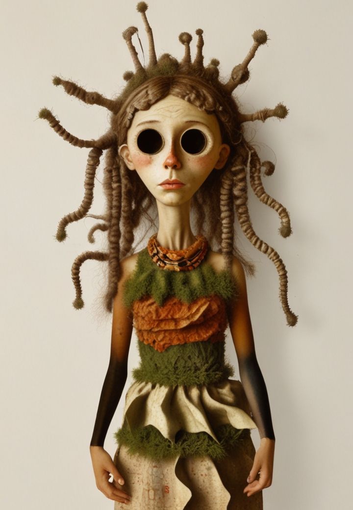 Doll used to gift one with clairvoyance