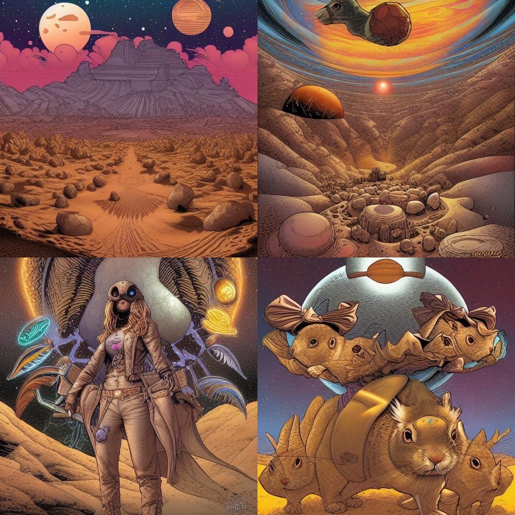 Desert Rabbit Multiverse