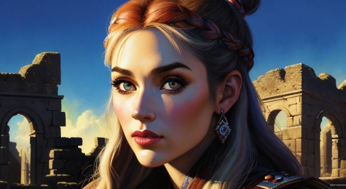 “The Vikings valued courage, honor, loyalty, wisdom, resilience, and love.”   by @Emile Rodz