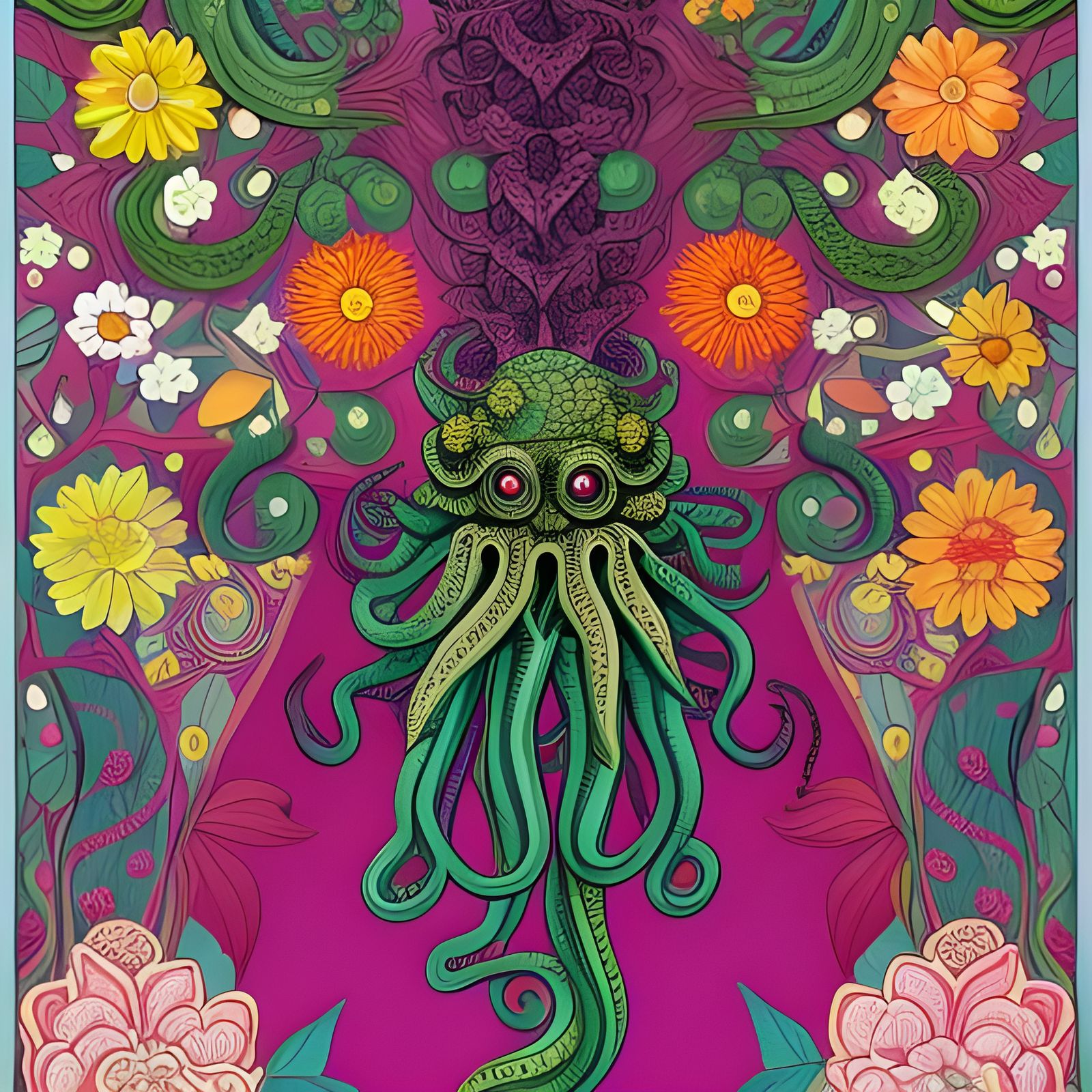 Floral Cthulhu
