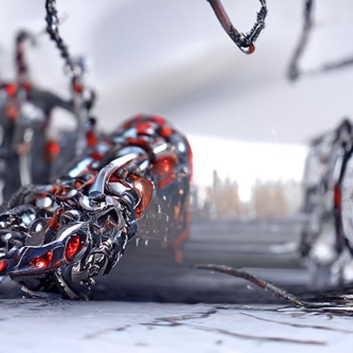 Unchain my heart  8k resolution concept art hyperdetailed Un...