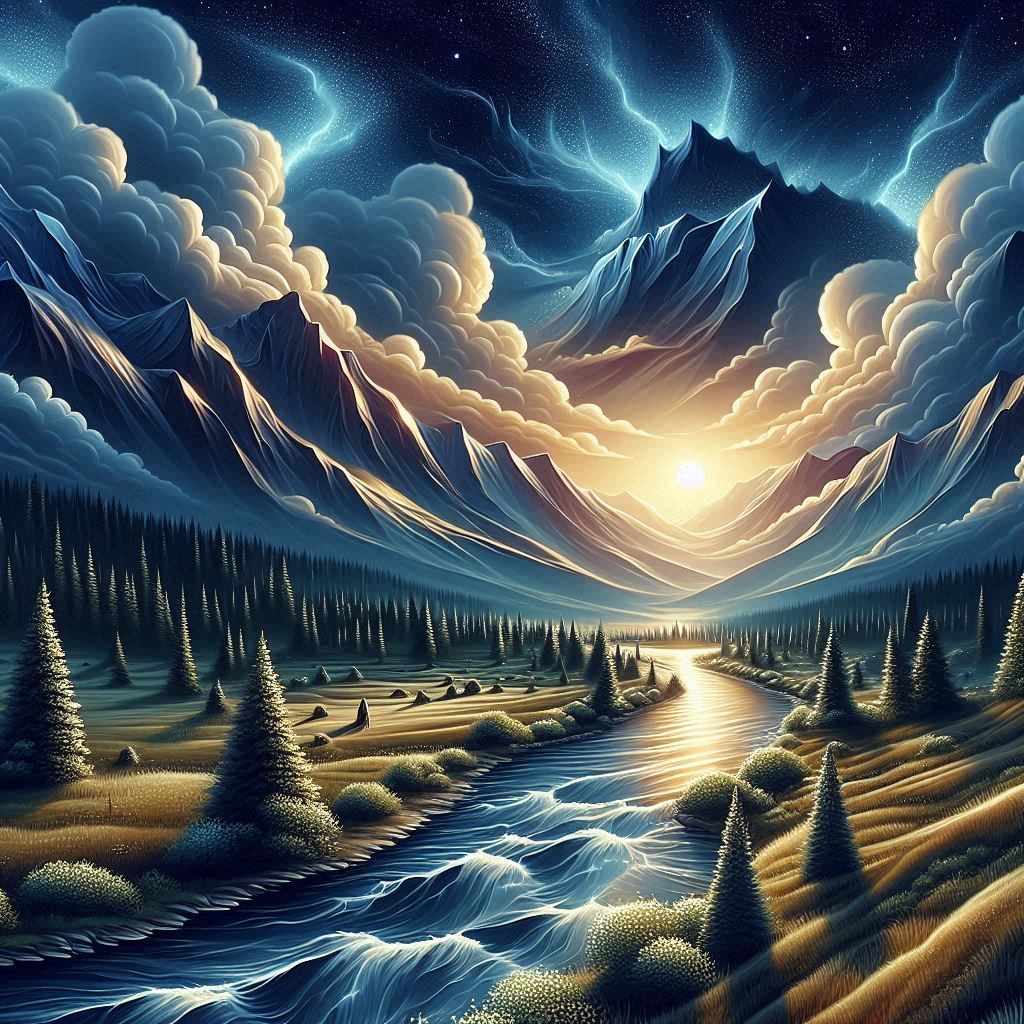 Landscape The Blue Mountains