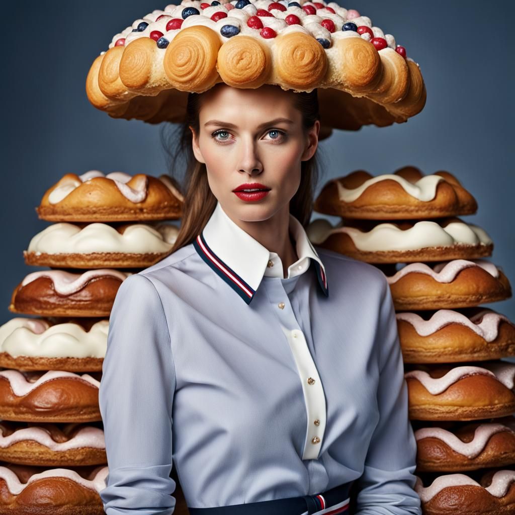 French pastry fashion