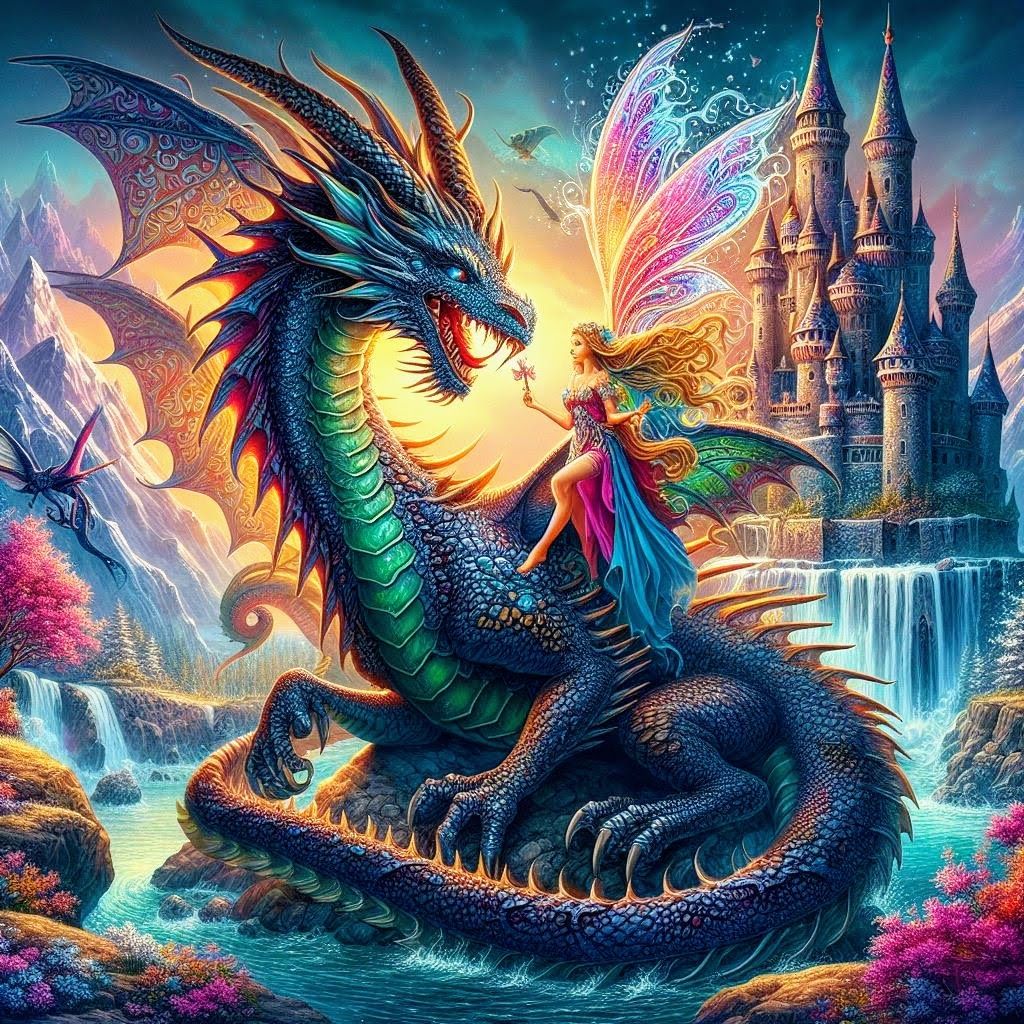 Dragon and Fairy