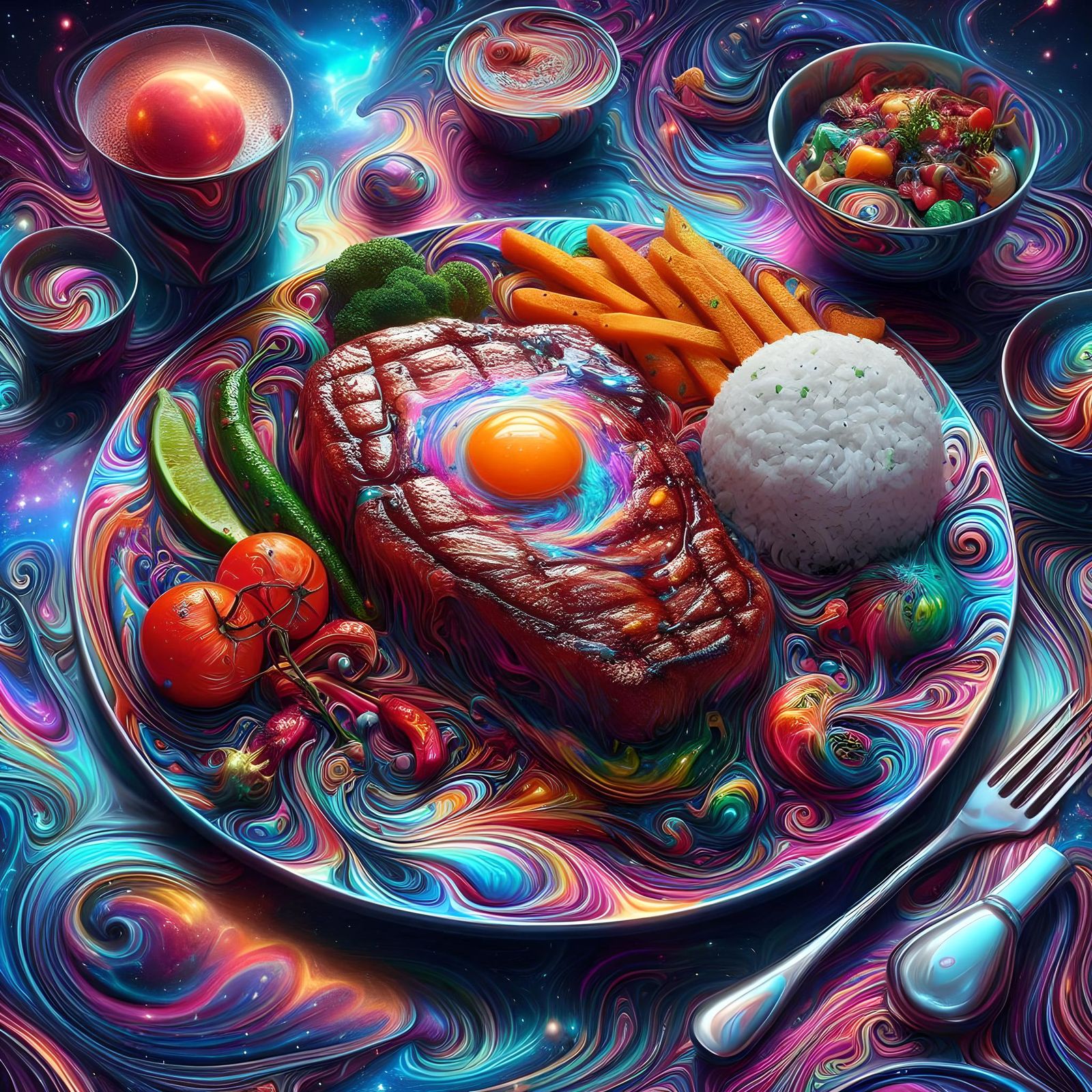 Cosmic Steak Dinner