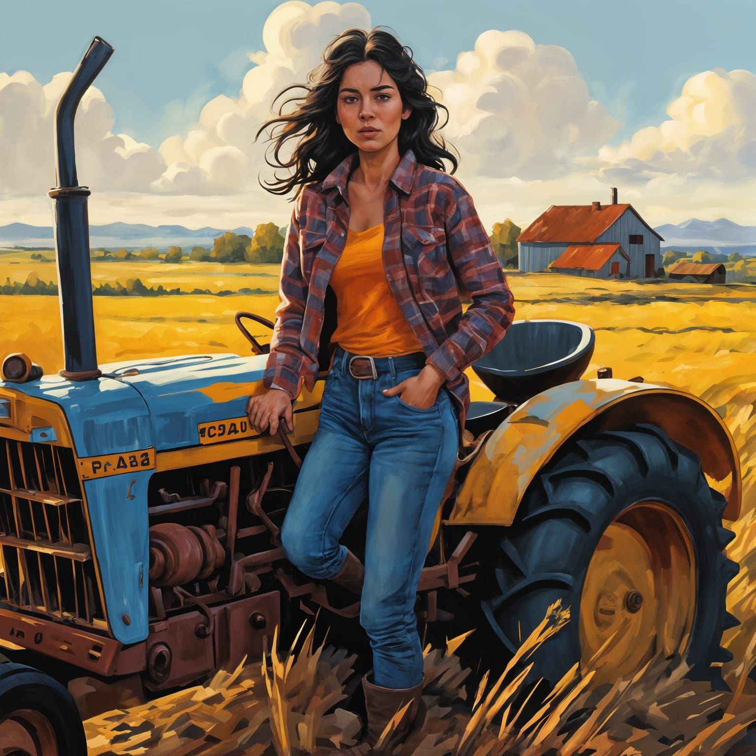 The Farmers Daughter 3 Evolved  by @paulie