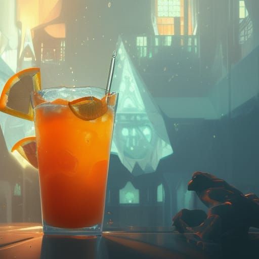 Orange Juice  by @Arrowess