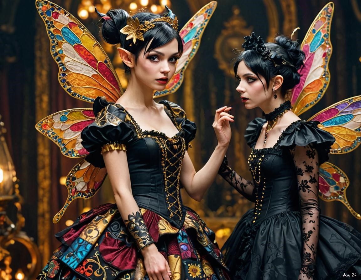 Hold, my sister, do not use your magic yet.