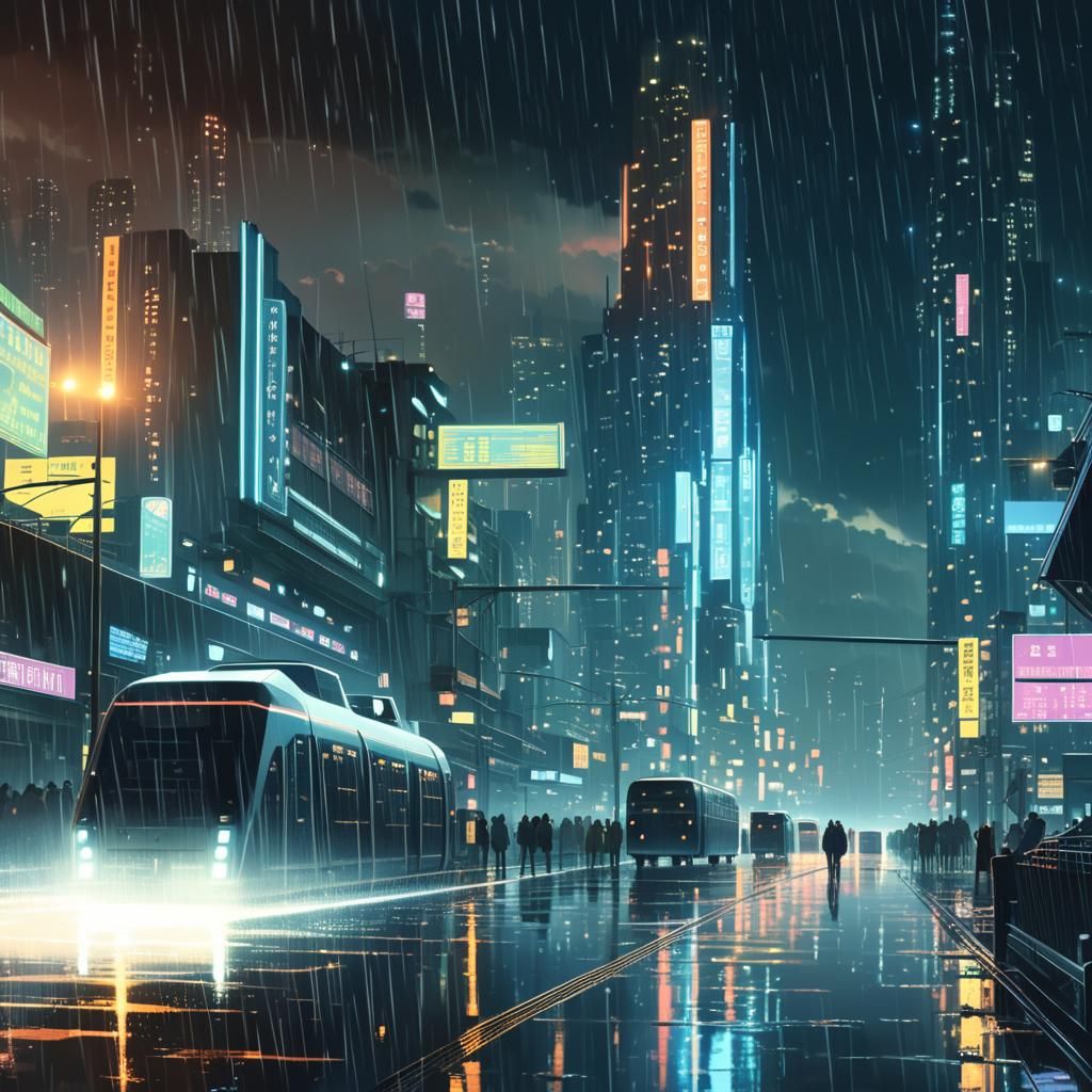 Shadowrun Heavy Rain Night City (AAMXLAnimeMix)