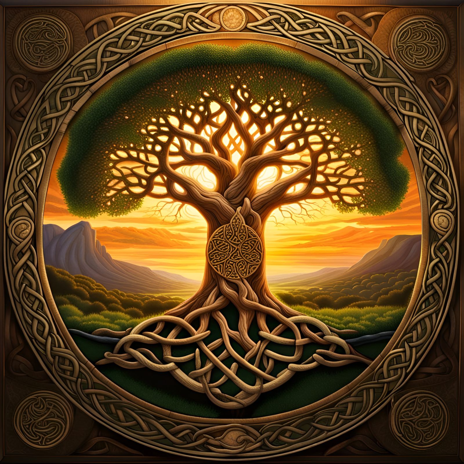 Tree of life - AI Generated Artwork - NightCafe Creator