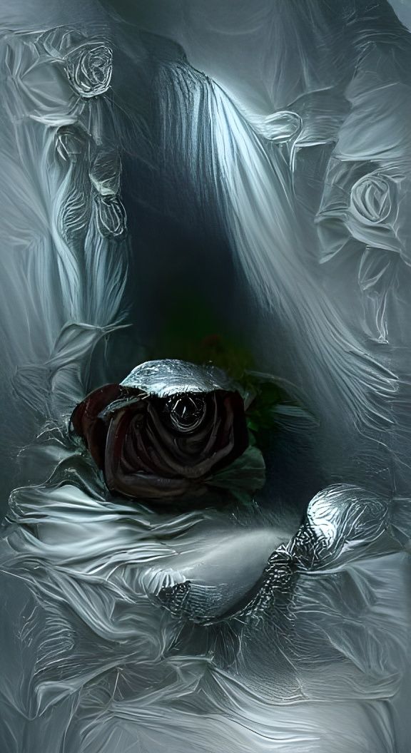 Silver rose