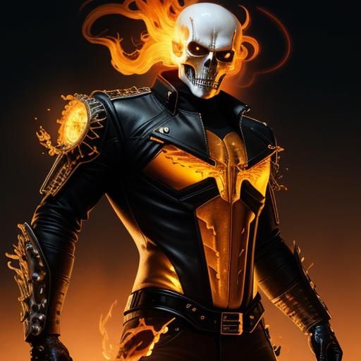 Ghost rider - AI Generated Artwork - NightCafe Creator