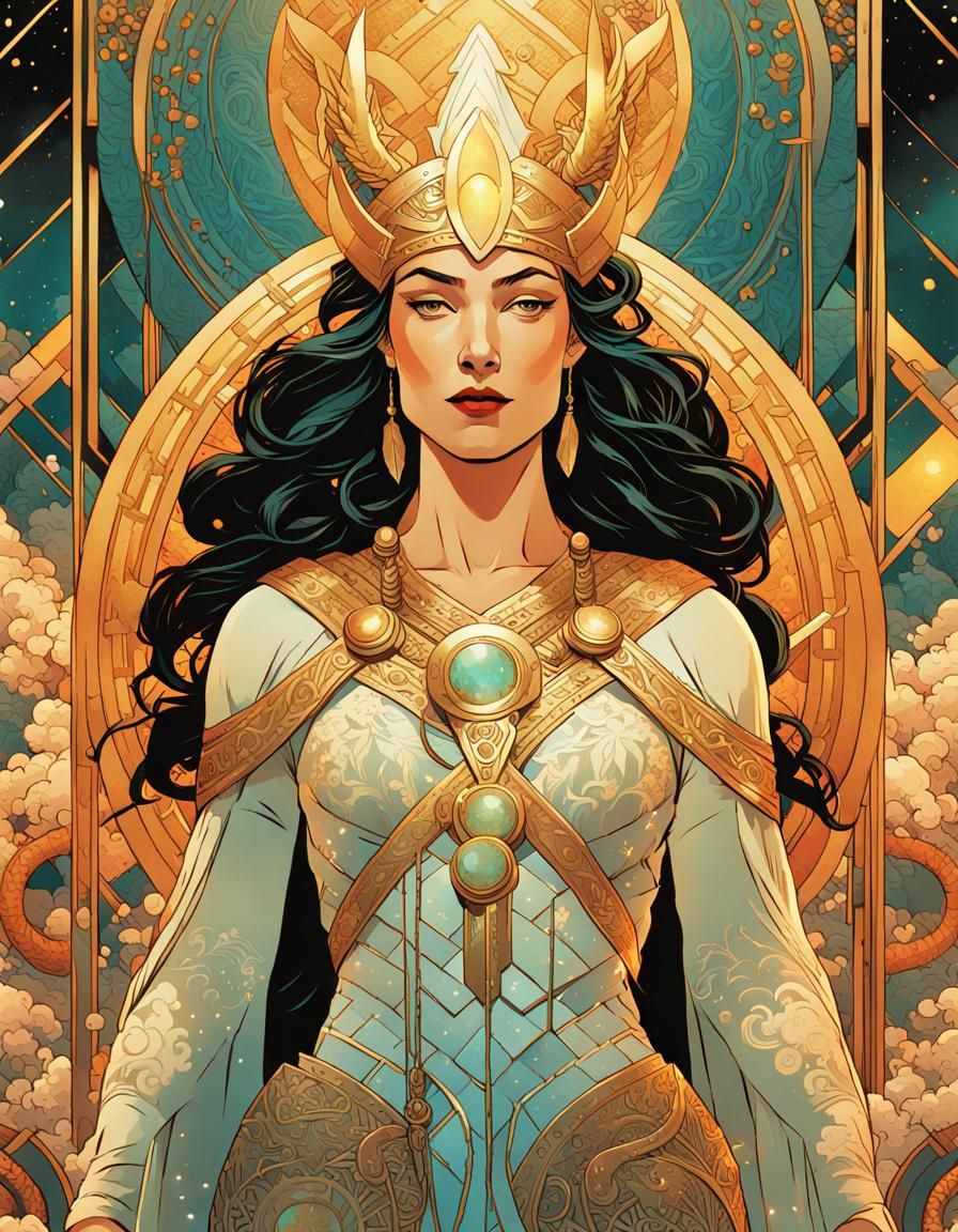 Frigg, Queen of Asgard, Norse Goddess of Marriage and Motherhood