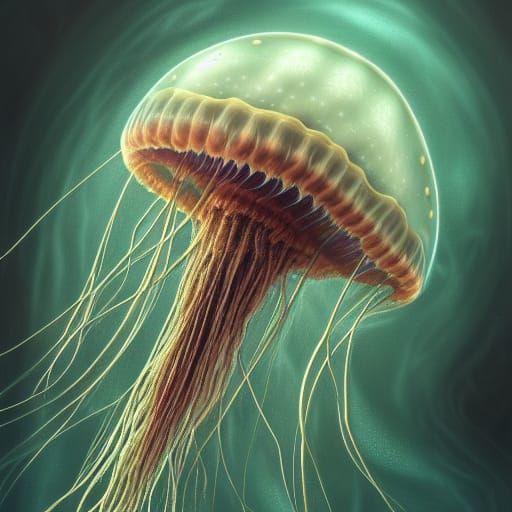 Jellyfish - AI Generated Artwork - NightCafe Creator