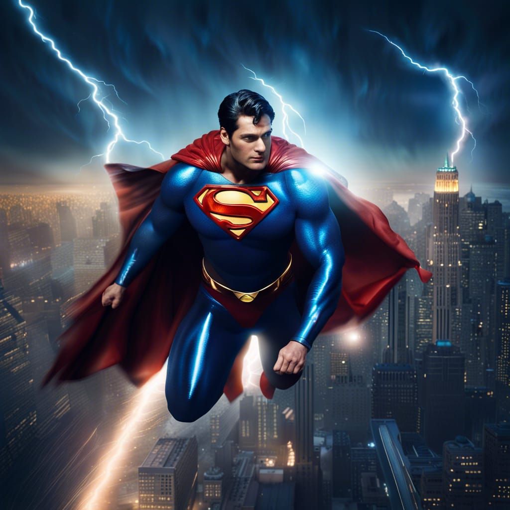 Superman - AI Generated Artwork - NightCafe Creator