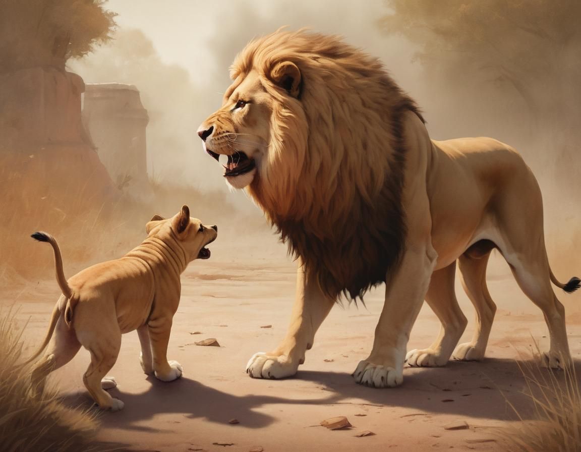Vs lion