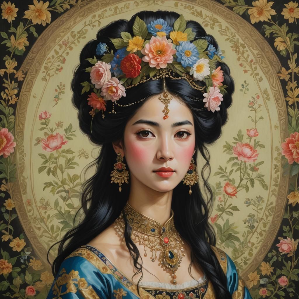 Oriental Princess - AI Generated Artwork - NightCafe Creator