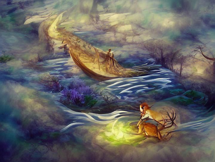 from swerve of shore to bend of bay