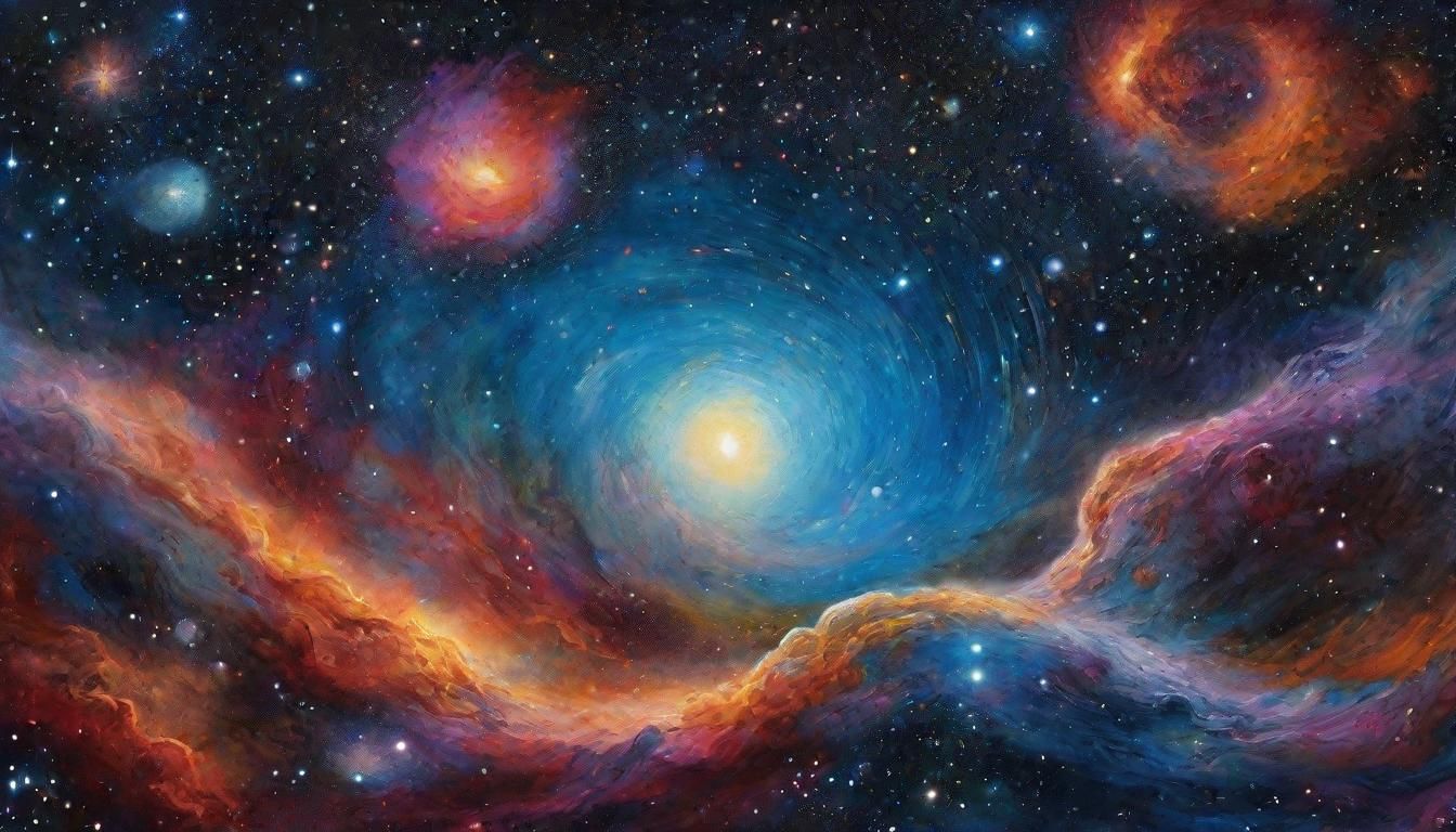 Artwork that conveys the sense of awe and wonder inspired by...