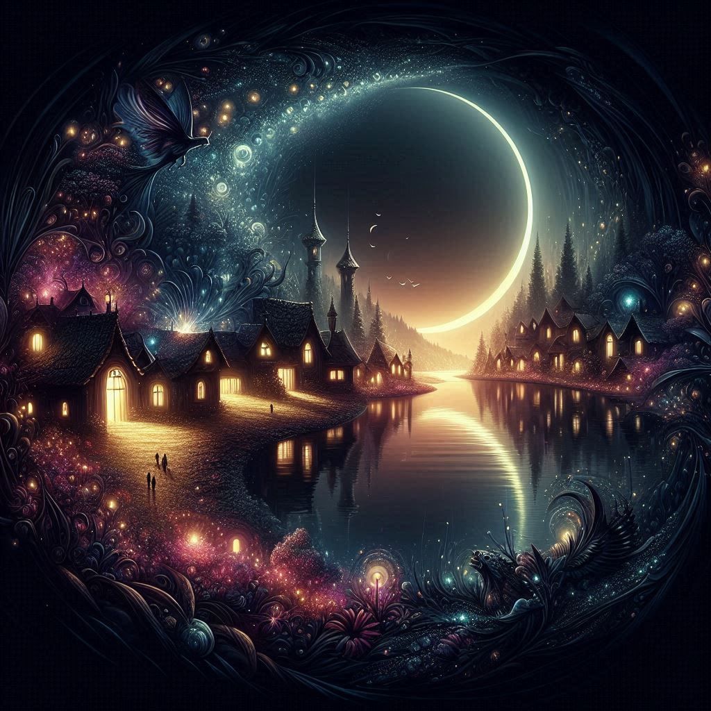 Night waters  by @Mistress Annissa