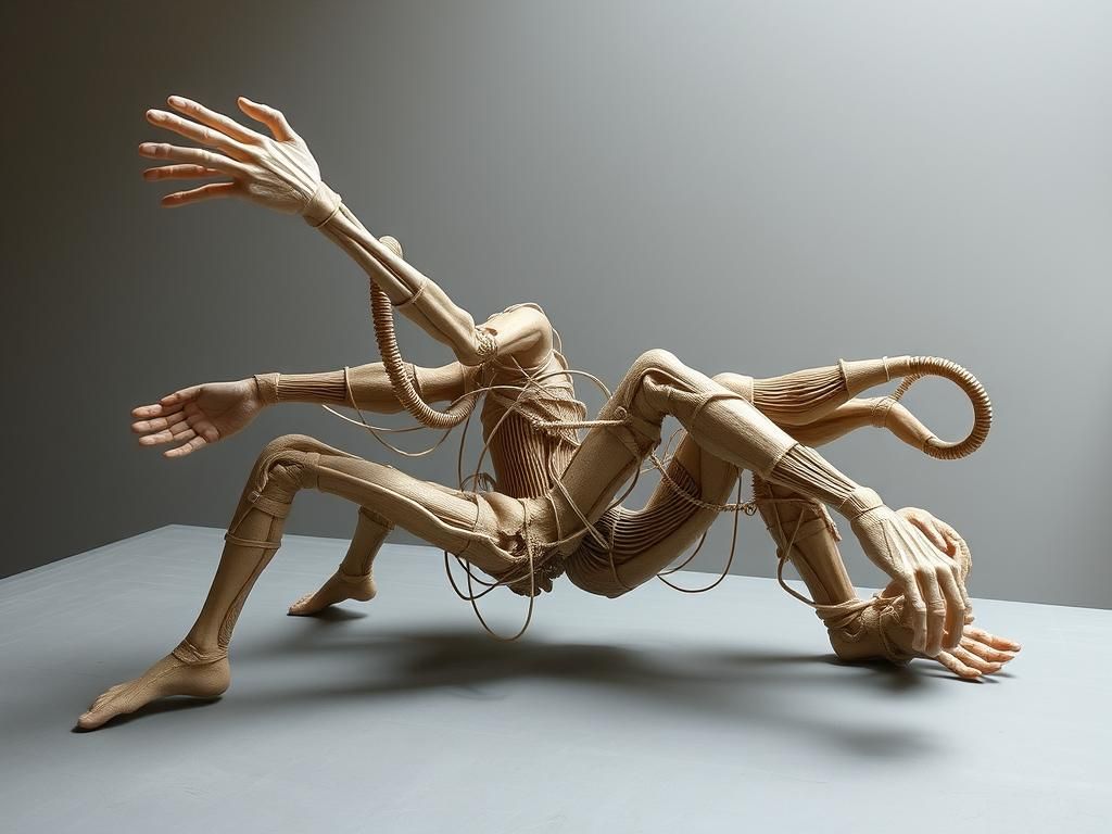 Surrealist Deconstruction Inspired by Duchamp and Ernst