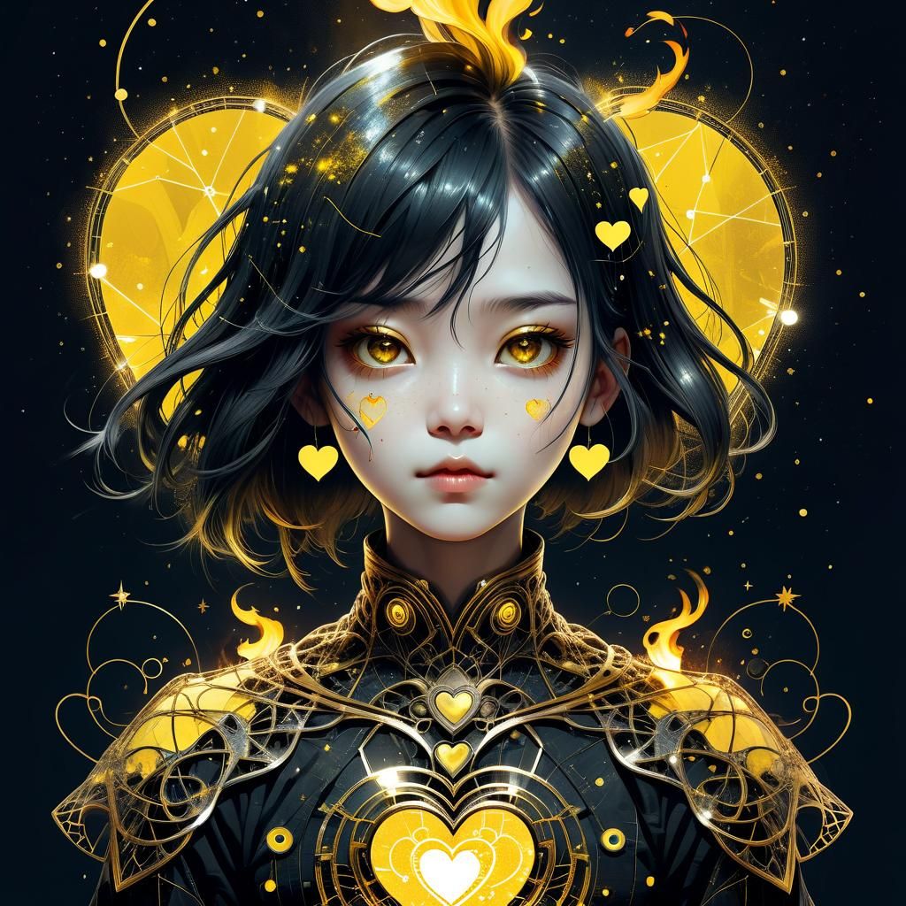 Yellow Heart Guardian