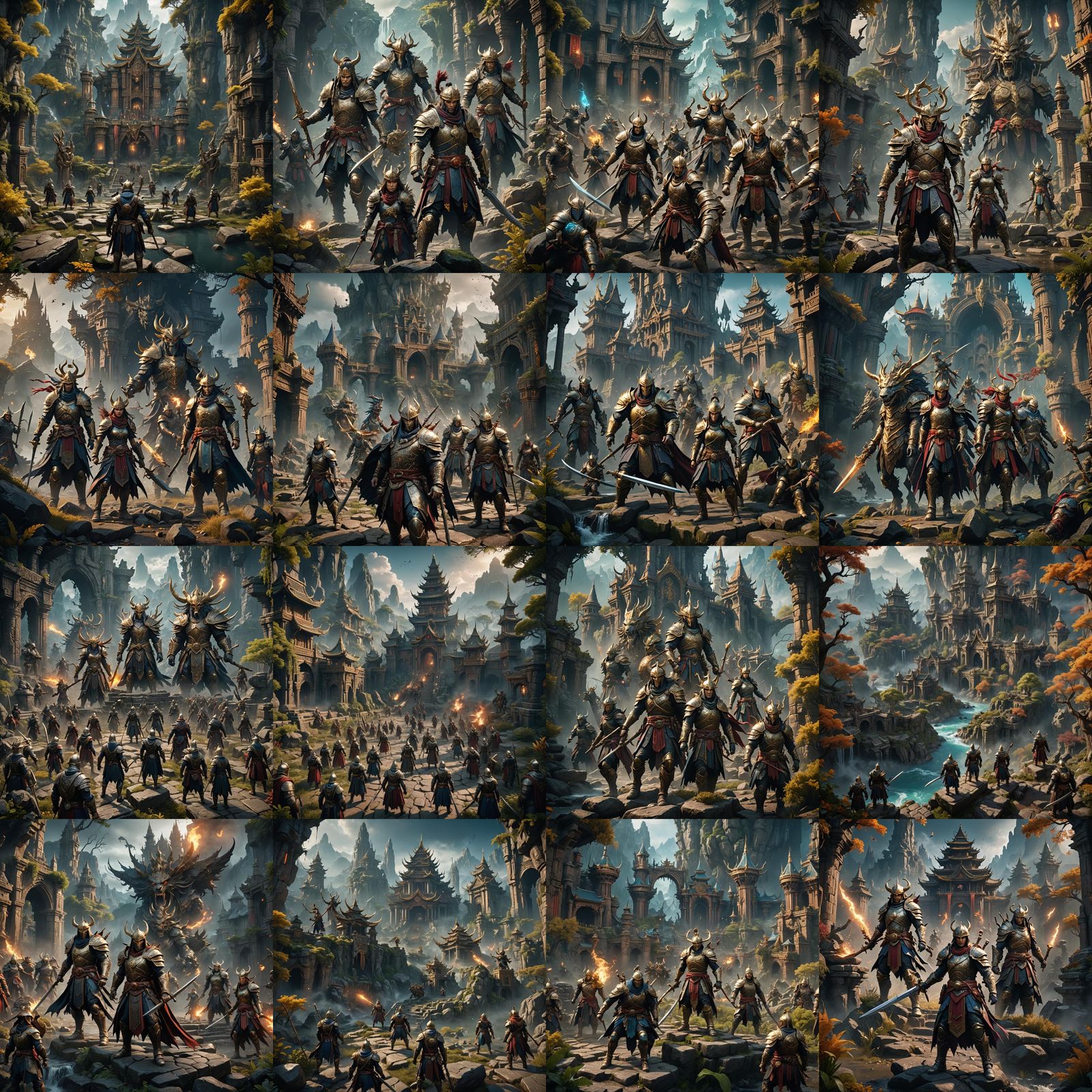 Mystic warriors