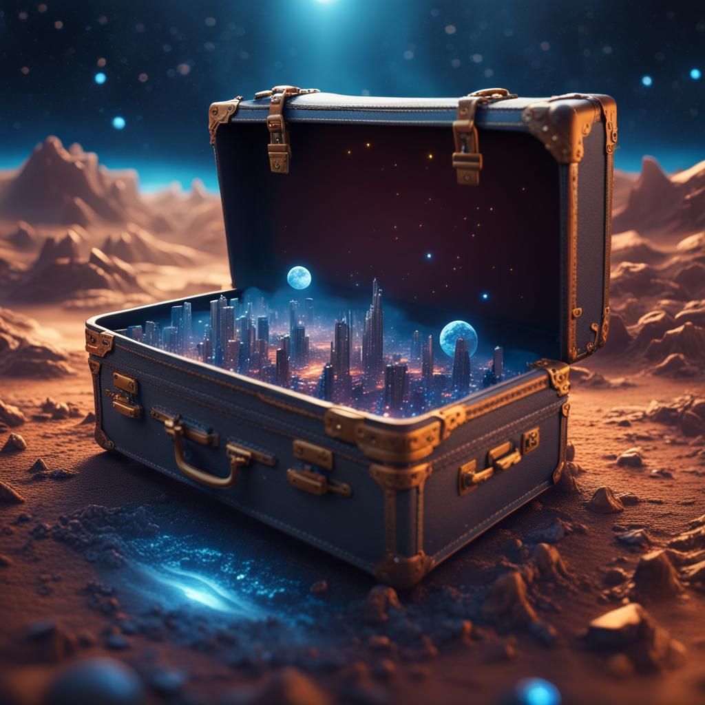 Suitcase City  by @Kort Kramer