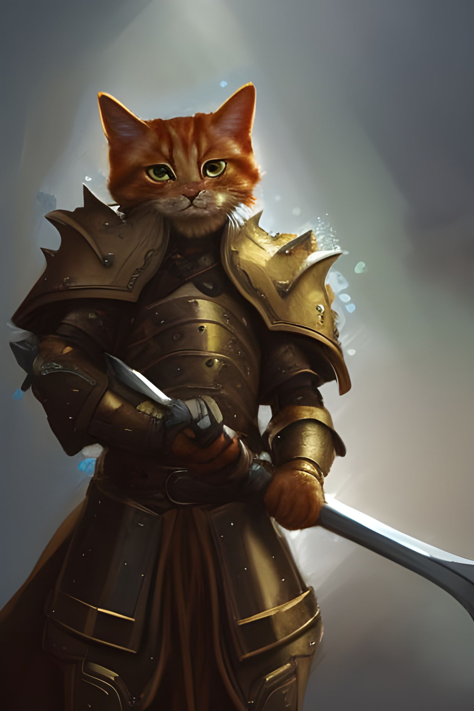 Ginger Cat Paladin #5