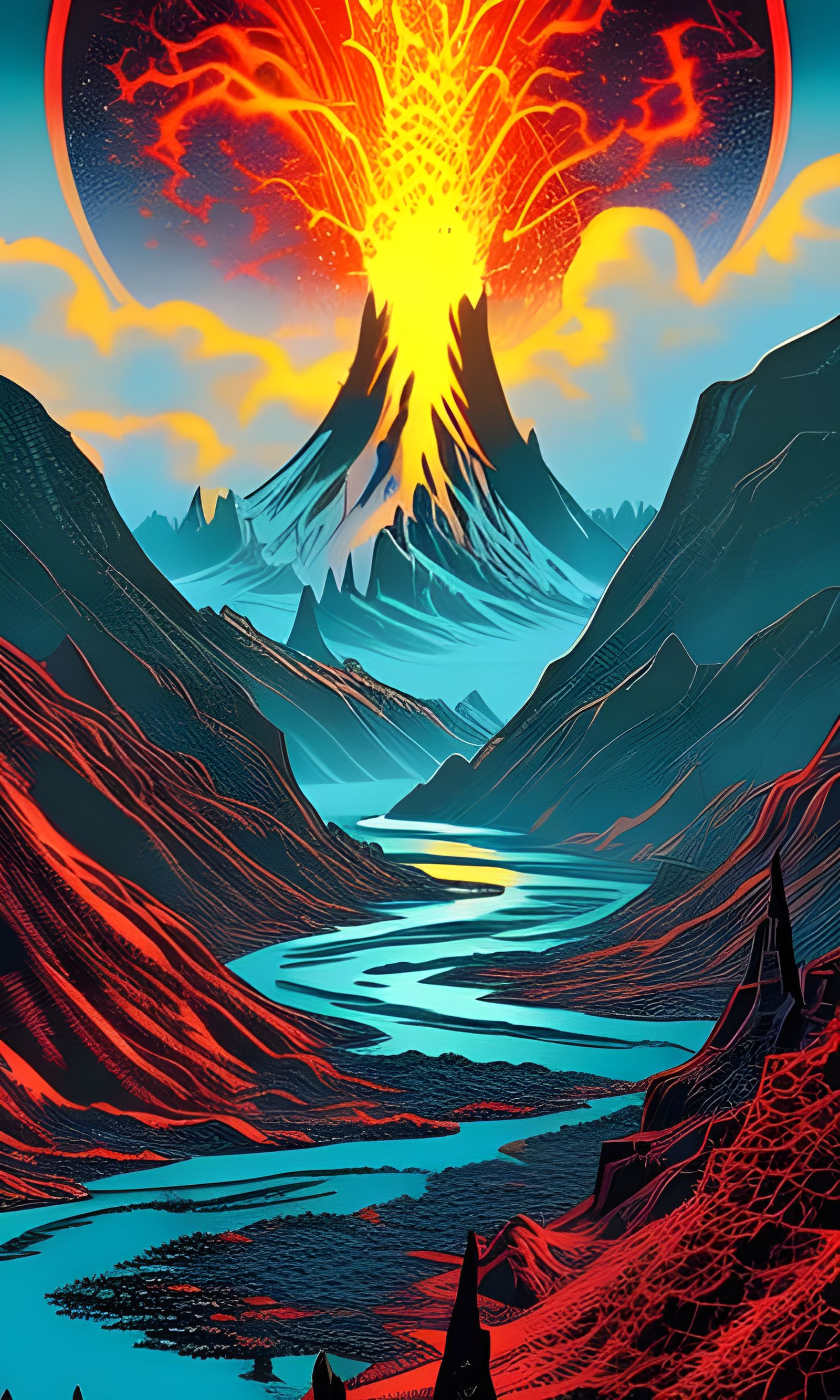 Eruption  by @Kindly Offer