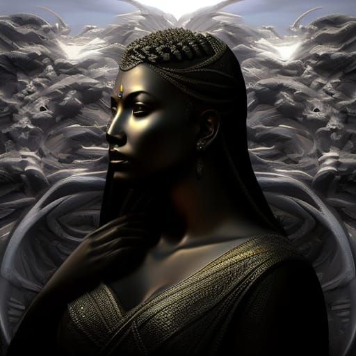 ANGELLIC BEAUTIFUL GODDESS Insanely HyperRealistic HyperDeta...