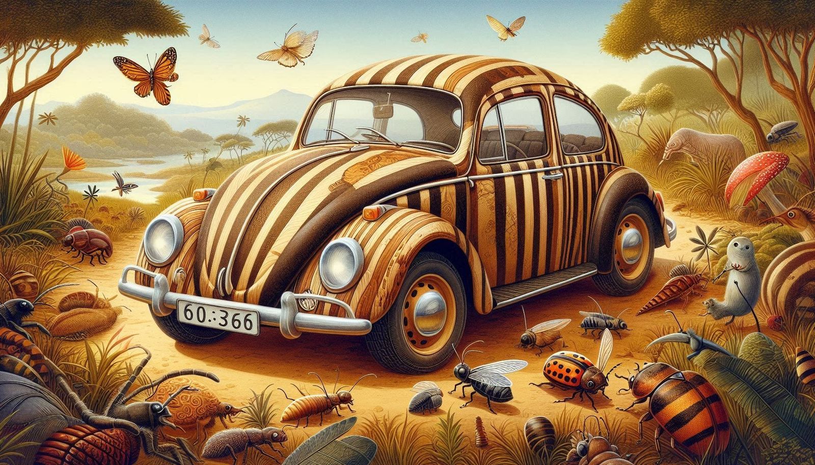 If a Giant African Land Snail and a VW Beetle had a love child.... No.2