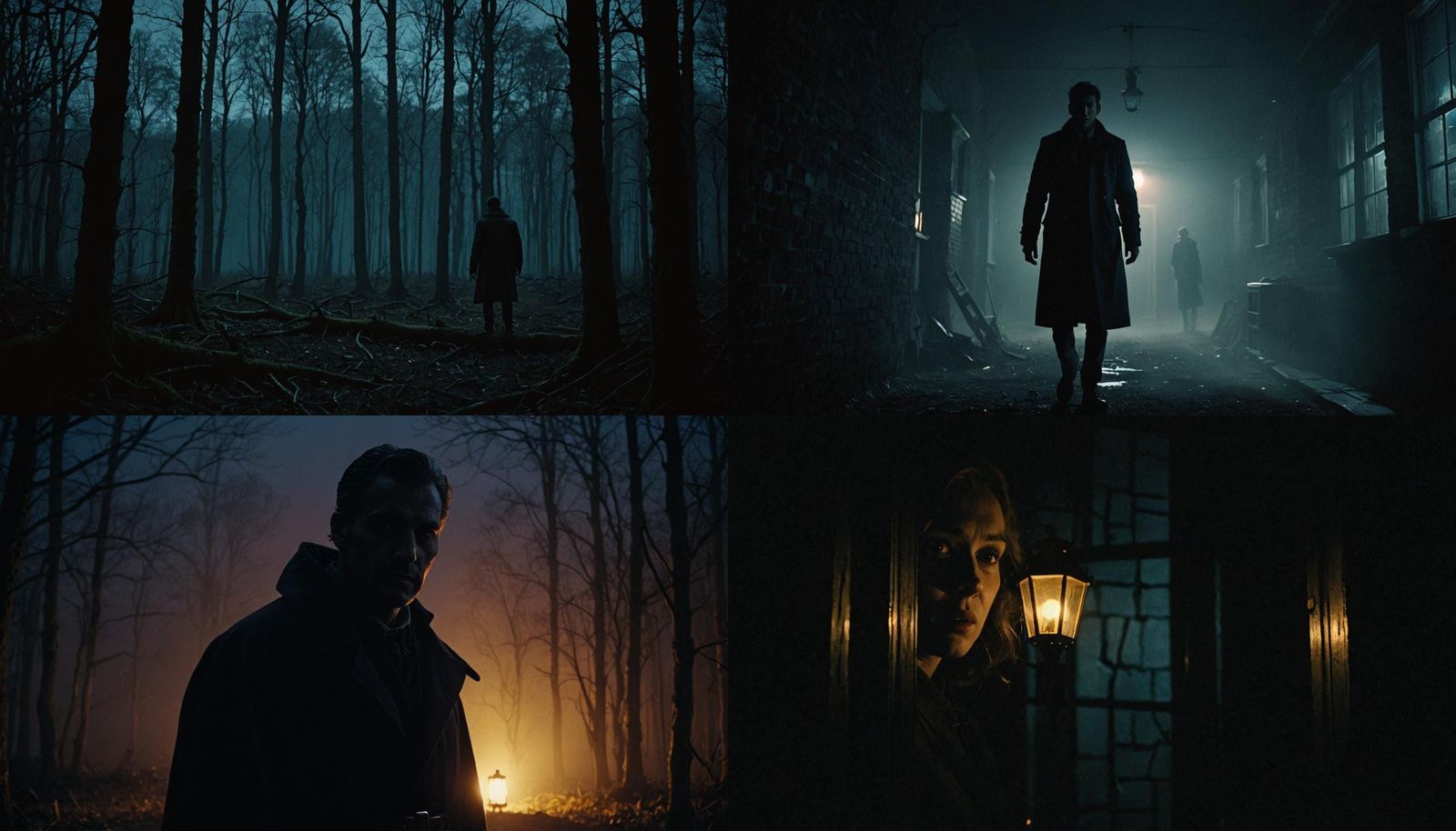 some evil being is lurking invisible in the shadows. Cinemat...