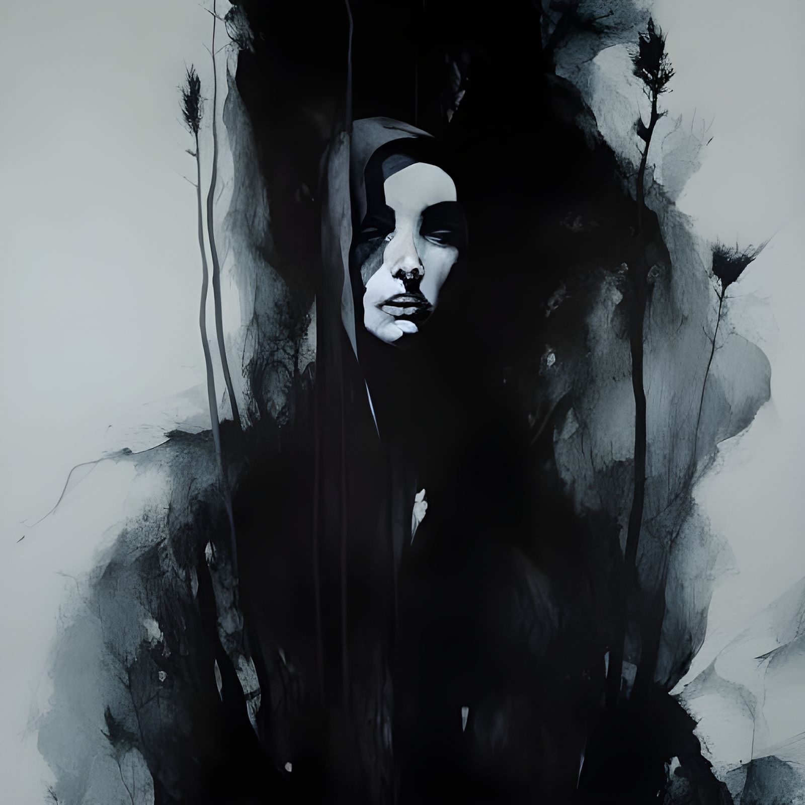 Darkness.