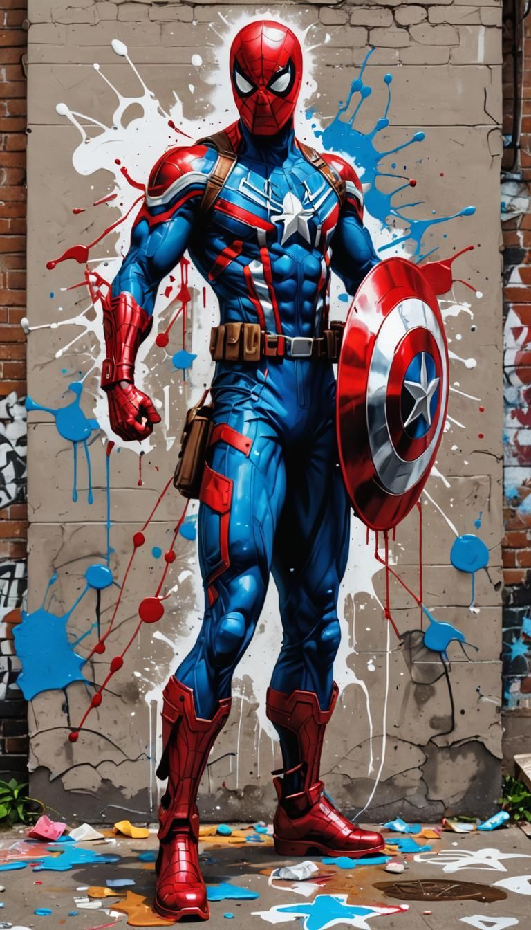 Spider-Man x Captain America