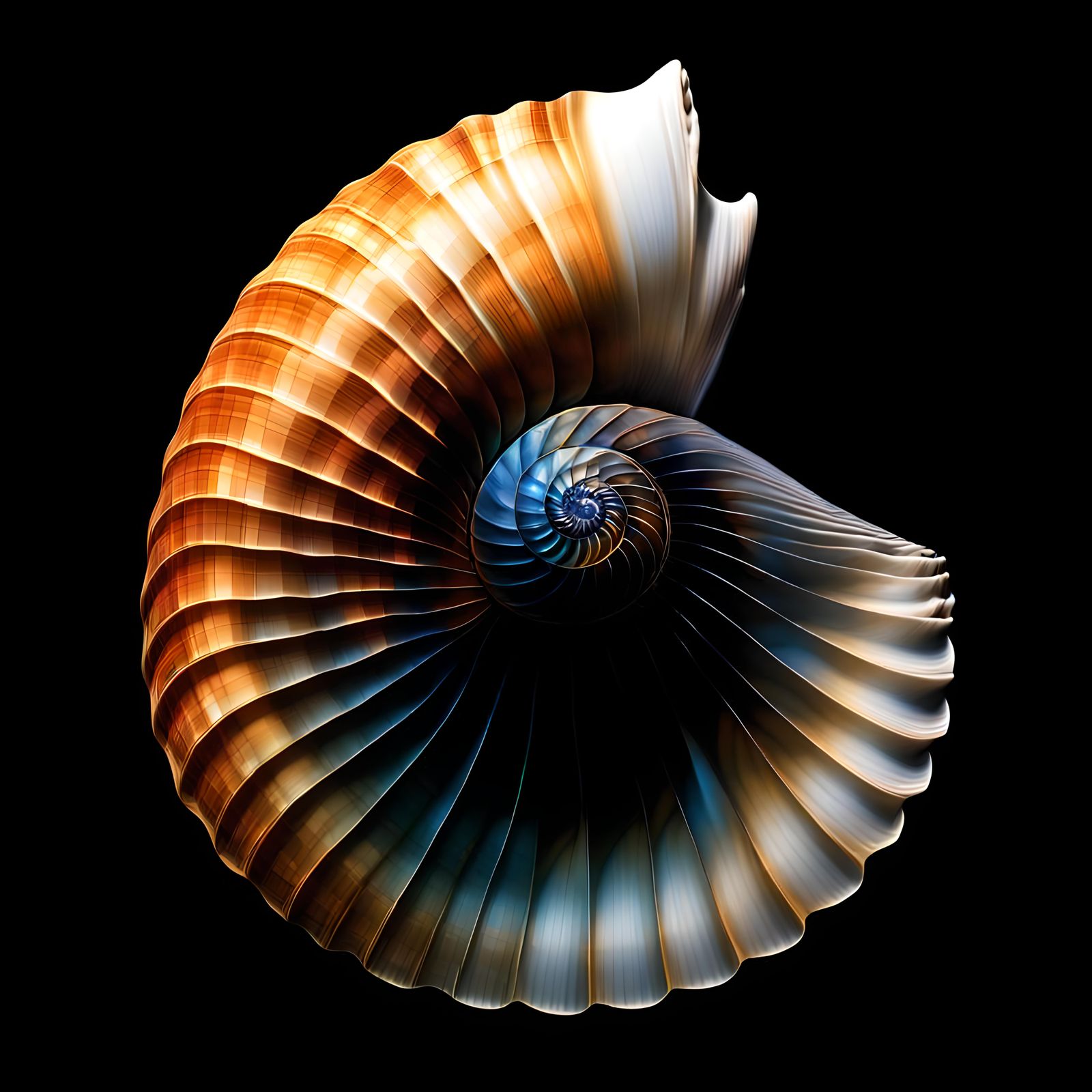 Fibonacci's Natural Form  by @Thombmx