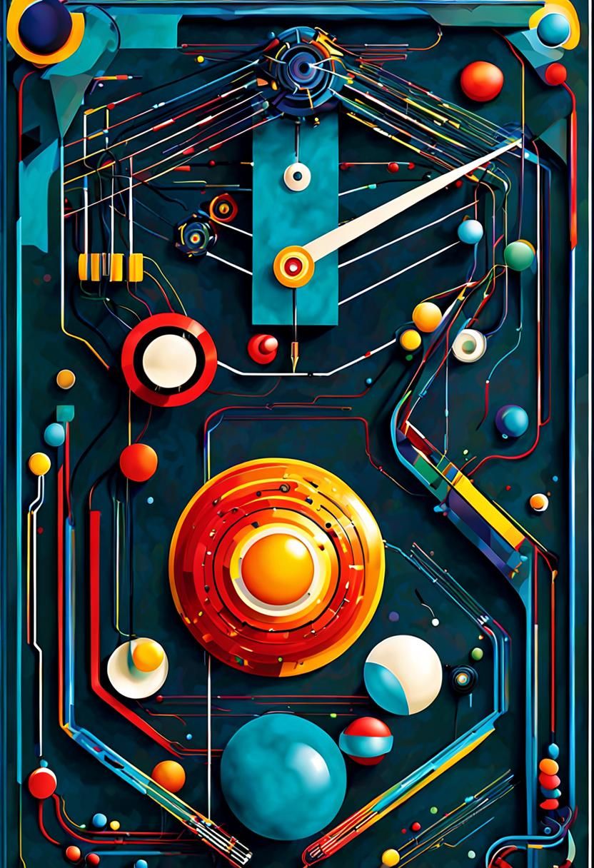 Kandinsky Pinball - AI Generated Artwork - NightCafe Creator