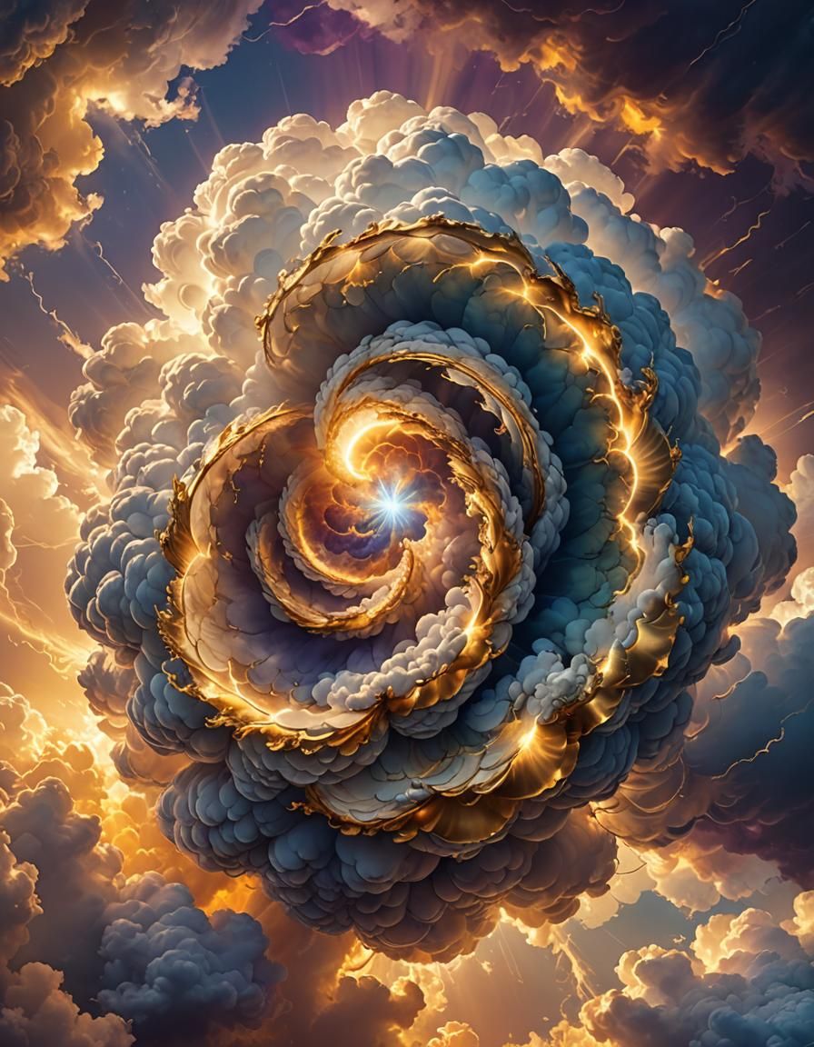 Infolding fiery cloud - 01