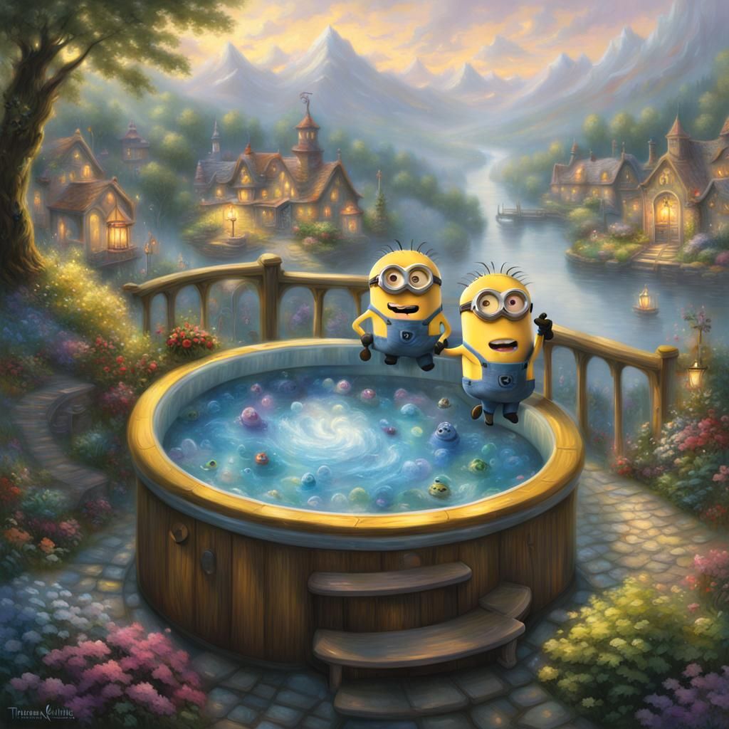 Minion Hot Tub