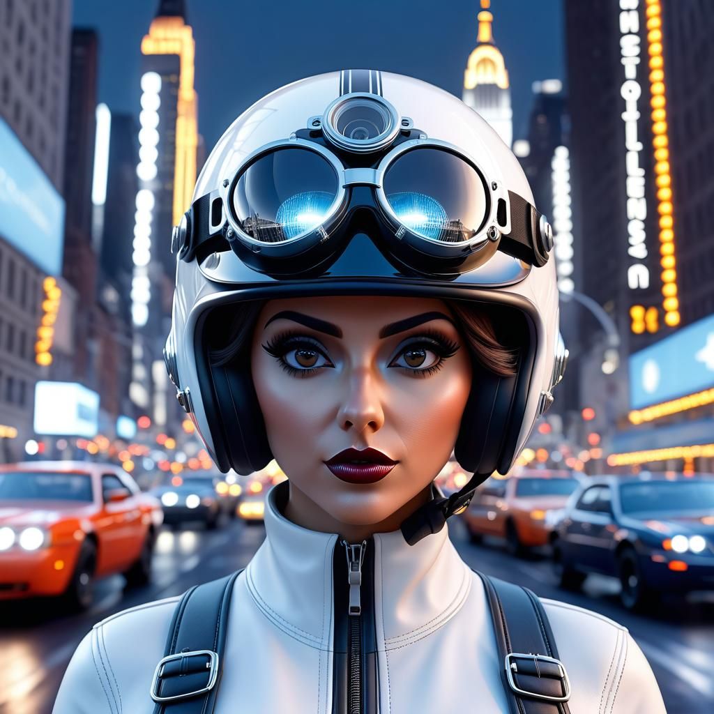 Urban Girl AI Generated Artwork NightCafe Creator