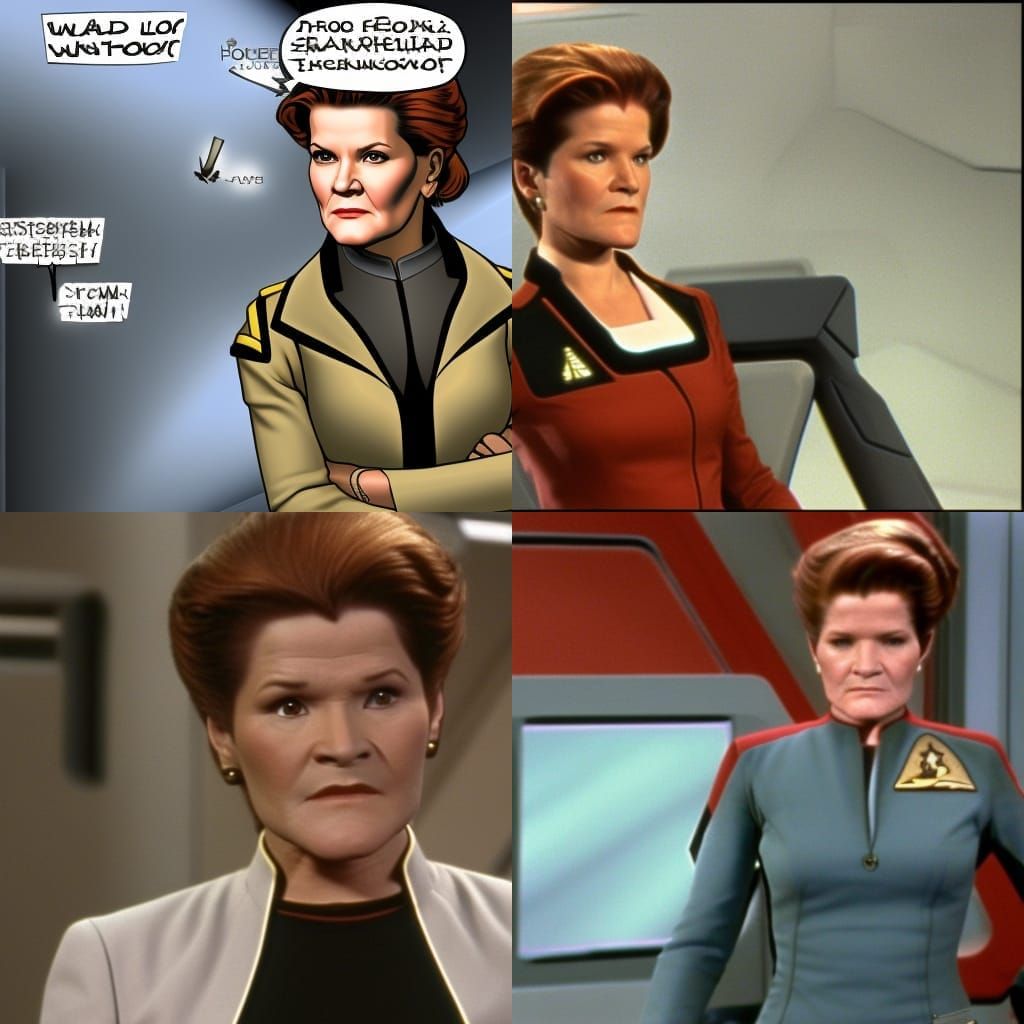 Captain Janeway's favorite holodeck program