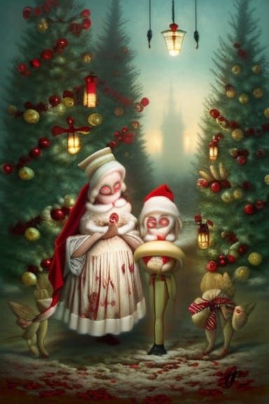 Pilgrims at Christmas pt3
