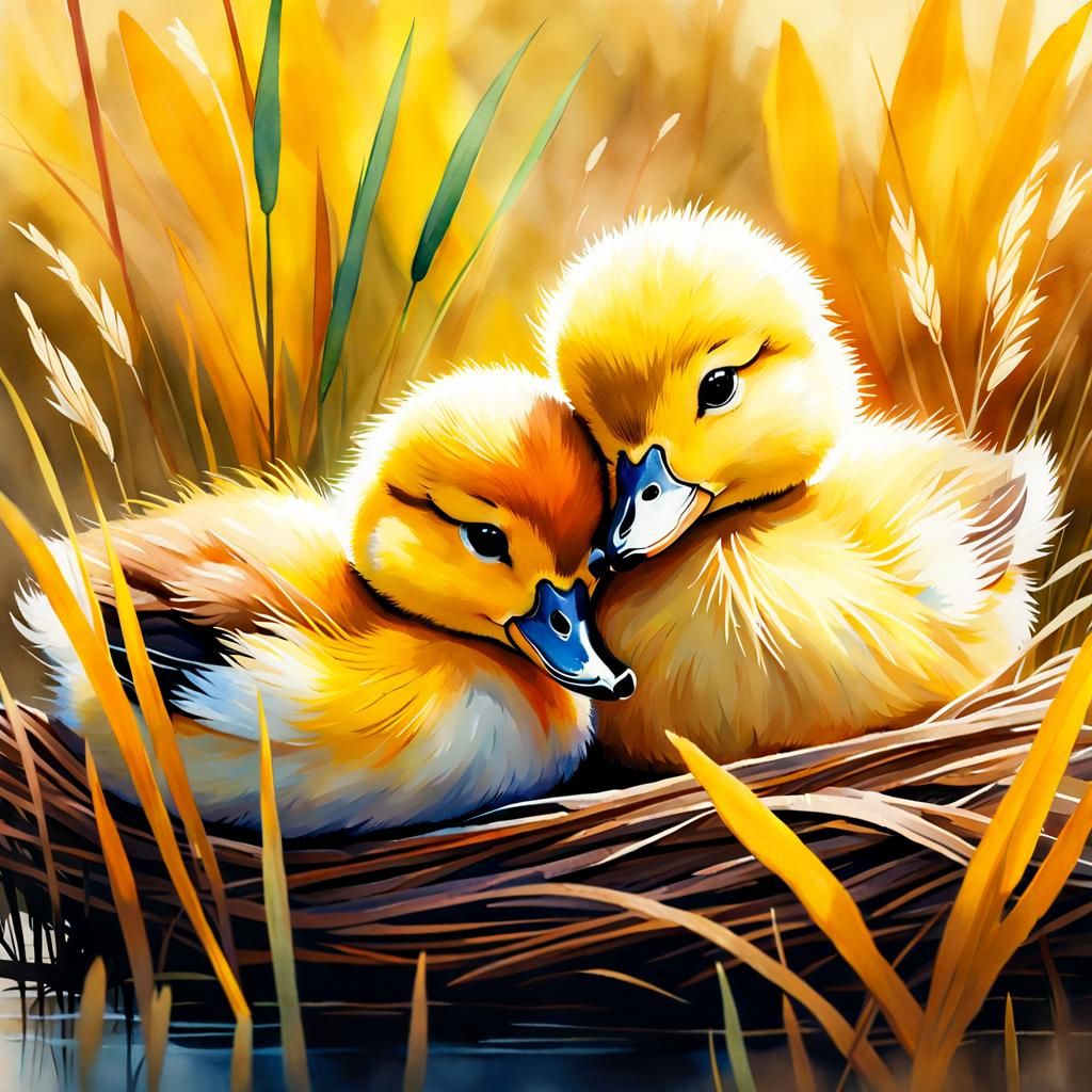Ducklings   by @forge4ward