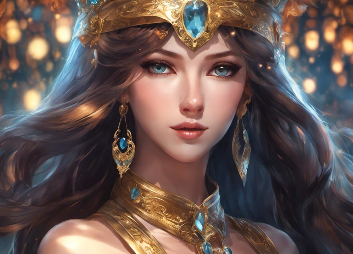 Young Queen Evelyn - AI Generated Artwork - NightCafe Creator