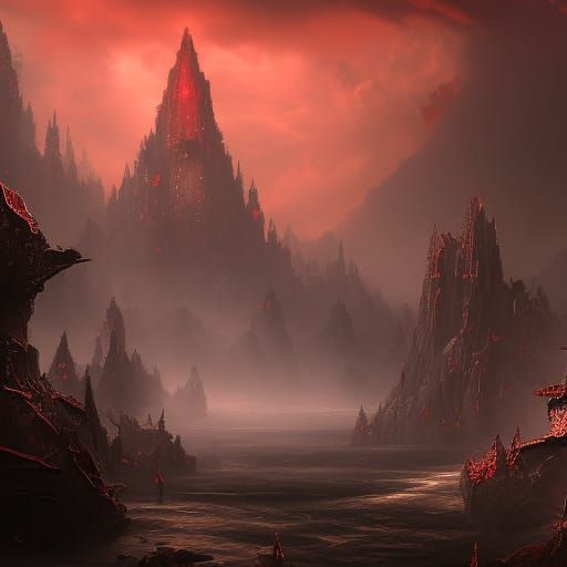 Bloody clouds